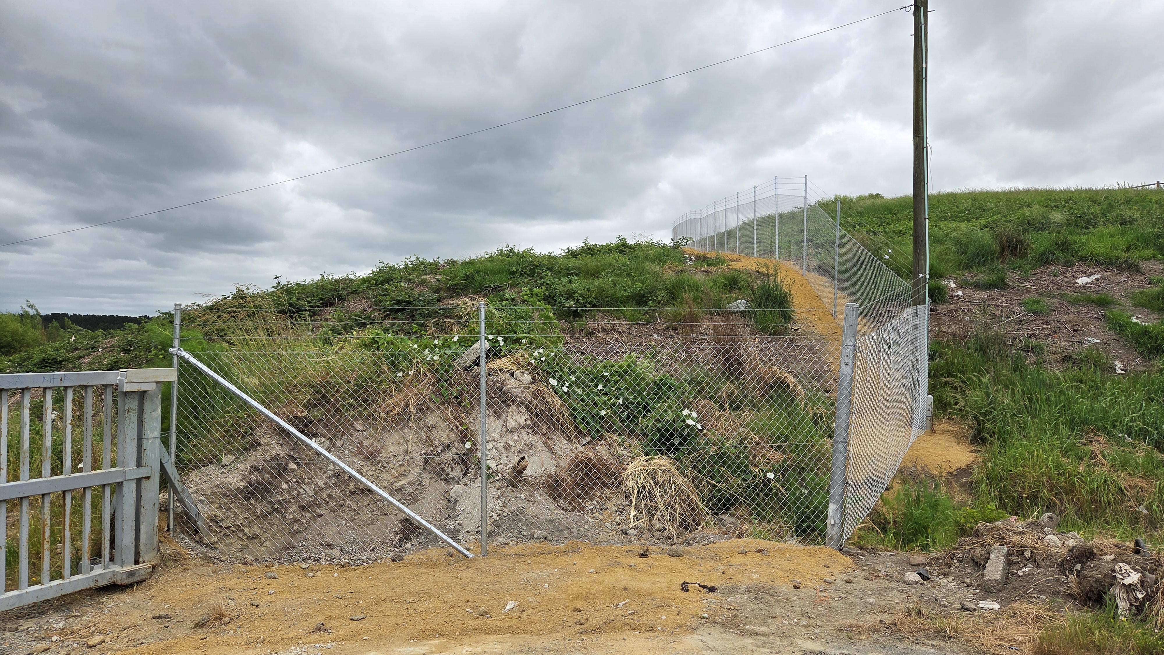 Industrial boundary and access works in Palmerston North